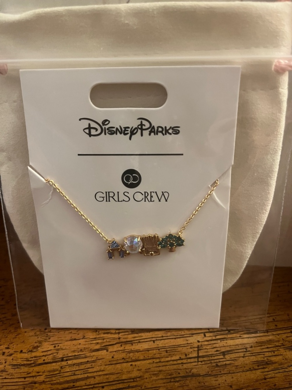 Disney Parks Girls Disney World Icons Necklace